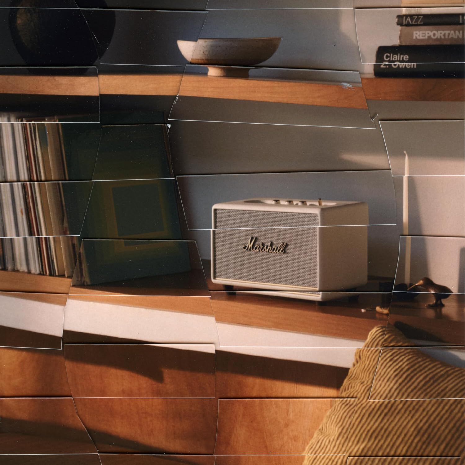 Marshall Acton III 60W Premium Home Wireless Speaker with Bluetooth 5.2 and Multiple Inputs - Enjoy signature Marshall sound | Cream