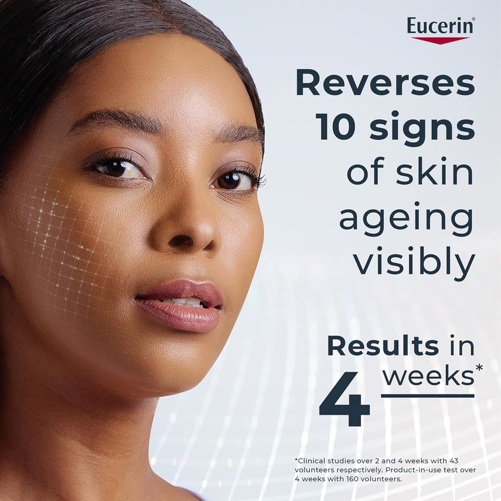 Eucerin Hyaluron-Filler Anti-Age Epicelline Serum, with Patented Age Clock Technology, Visibly Reverses 10 Signs of Skin Aging, for Younger-Looking Skin, Dermatologically Tested, 30ml