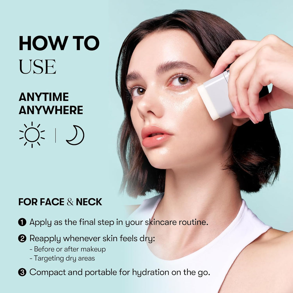 VT COSMETICS PDRN Essence Stick Balm | PDRN Collagen Multi Wrinkle Stick, All-in-One Eye & Neck Treatment, Glow Make Up Base & Face Treatment Balm