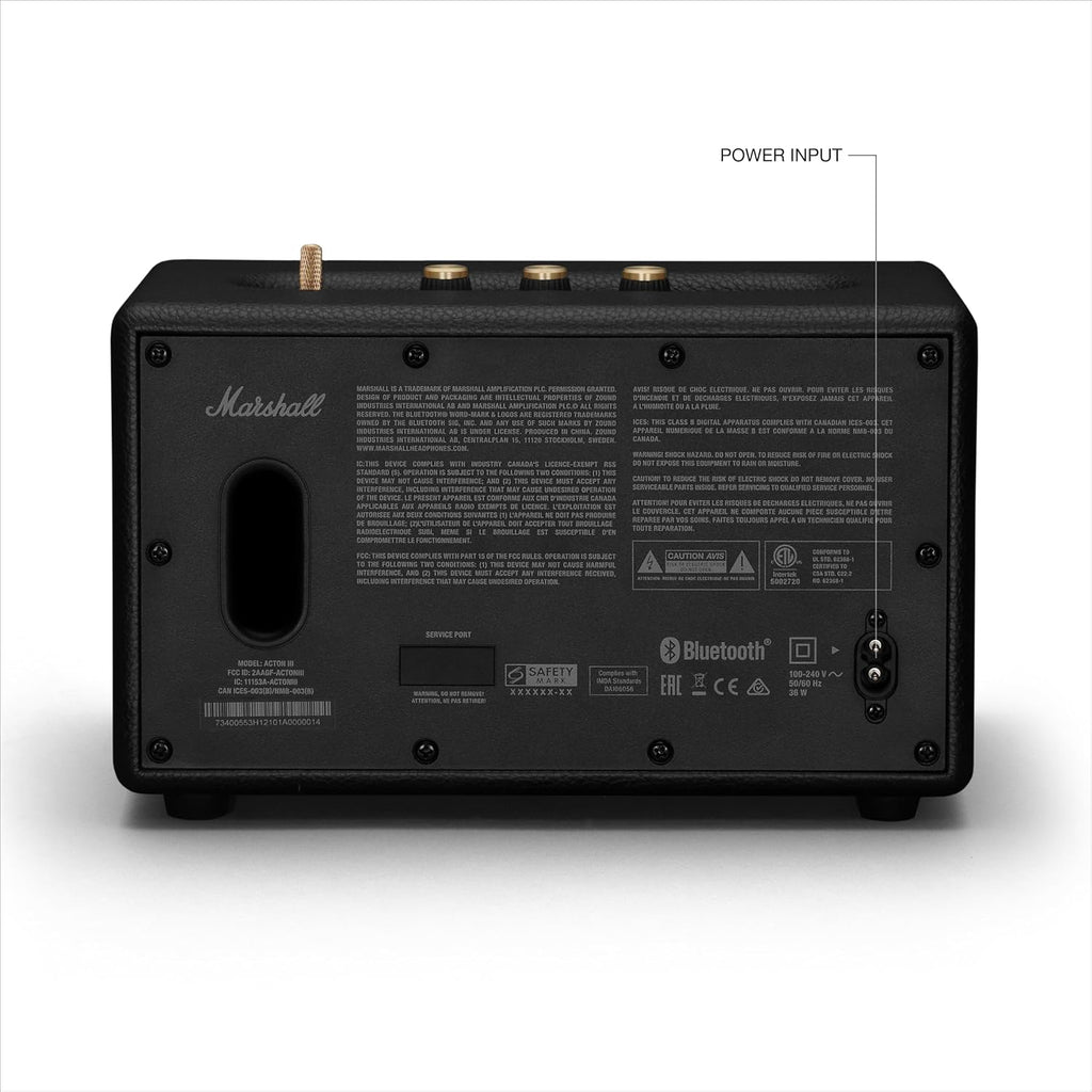 Marshall Acton III - Wireless Speaker Black