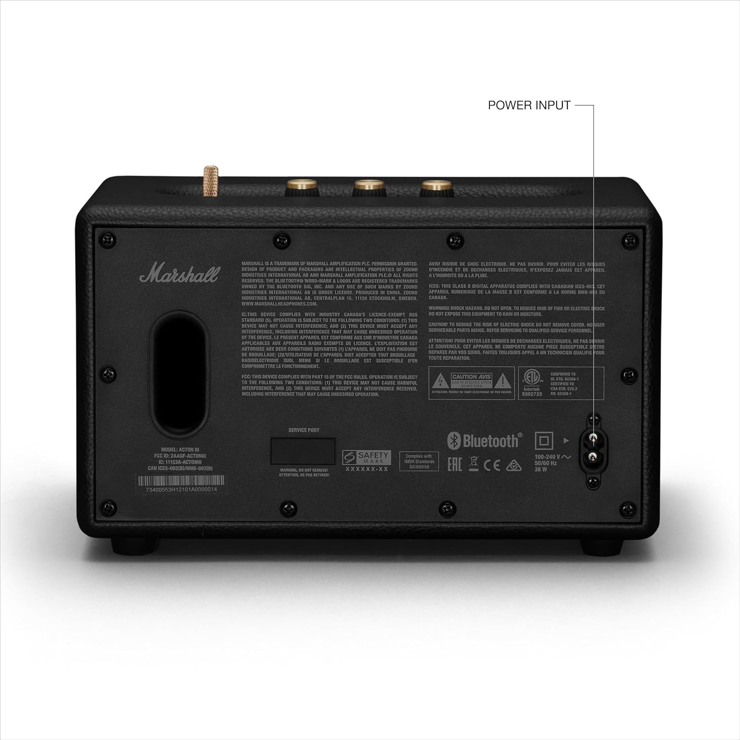 Marshall Acton III - Wireless Speaker Black