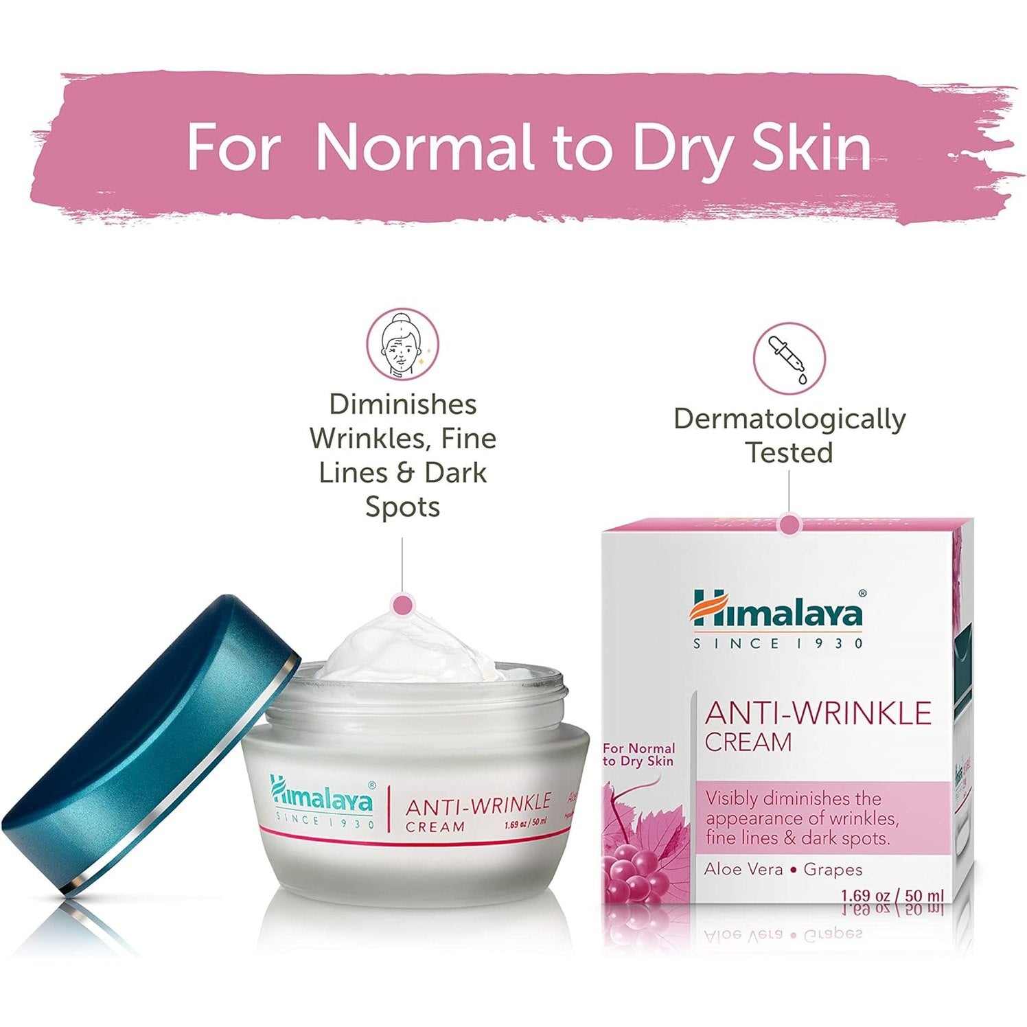 Himalaya Herbals Anti Wrinkle Cream 50 G