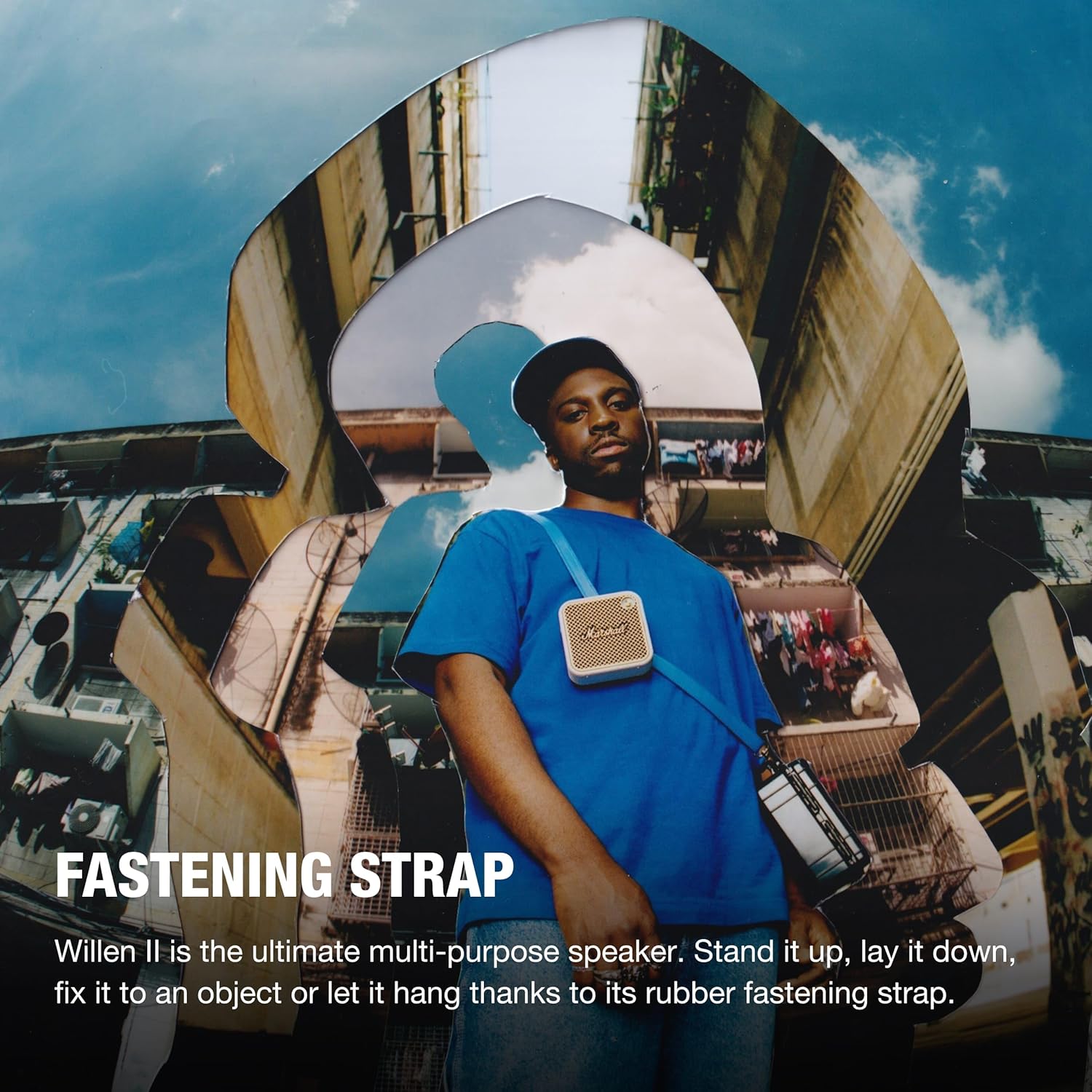 Marshall Willen II Bluetooth Speaker, Cream