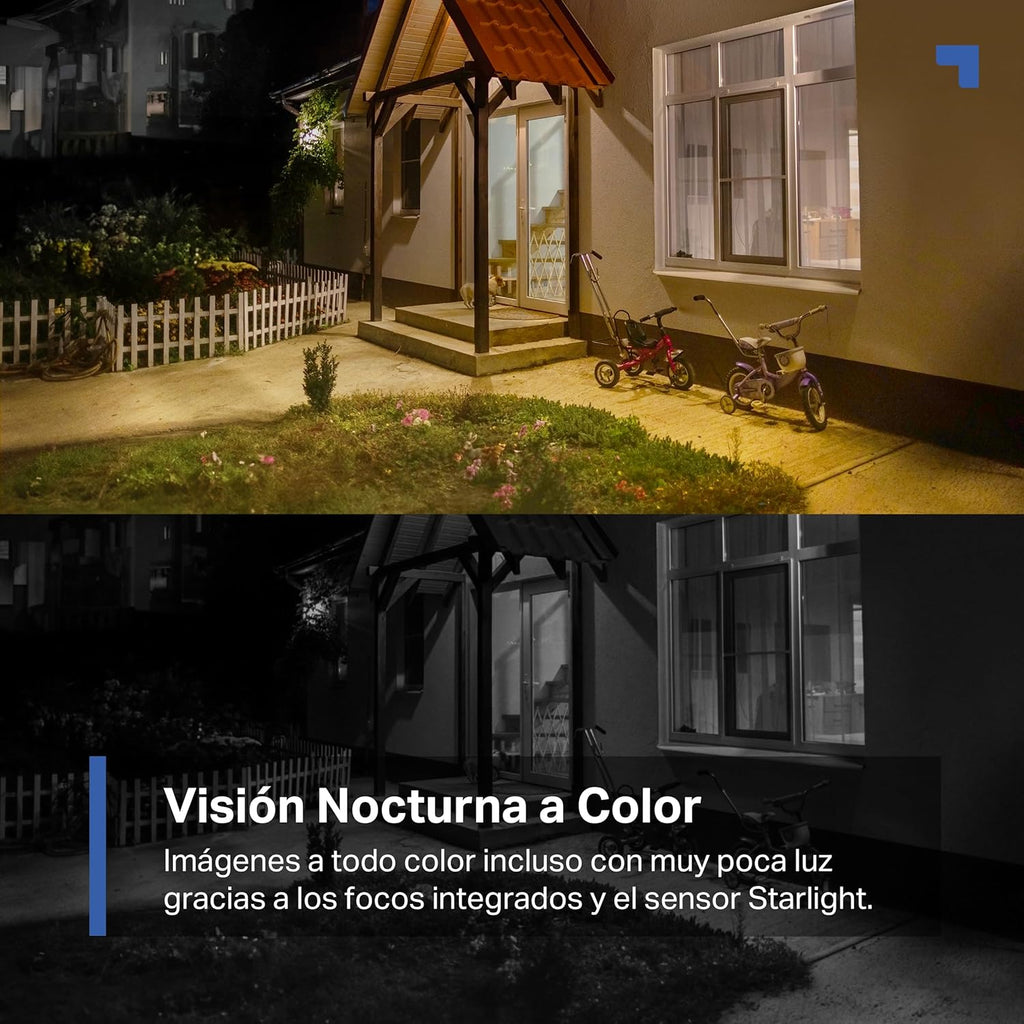 Tapo C410 KIT Solar Surveillance Camera Outdoor Battery, 2K 3MP, Colour Night Vision, MicroSD Memory, 6400 mAh Non-Removable Battery, Two-Way Audio, Person Detection, Alexa & Google Assistant, 2.4 GHz