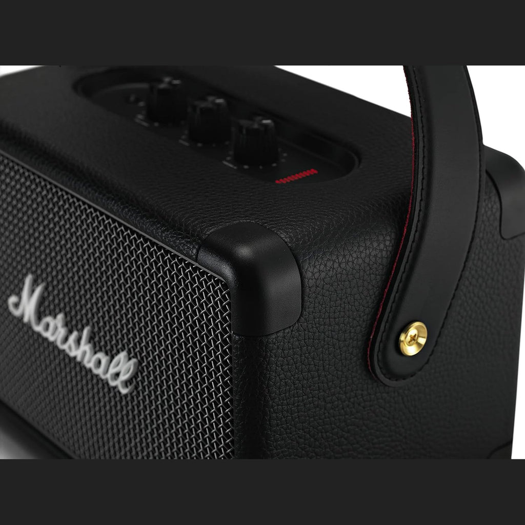 Marshall Kilburn II Portable Bluetooth Speaker with 20+ Hours of Playtime, Wireless & Water Resistant — Black (2 Year Warranty)