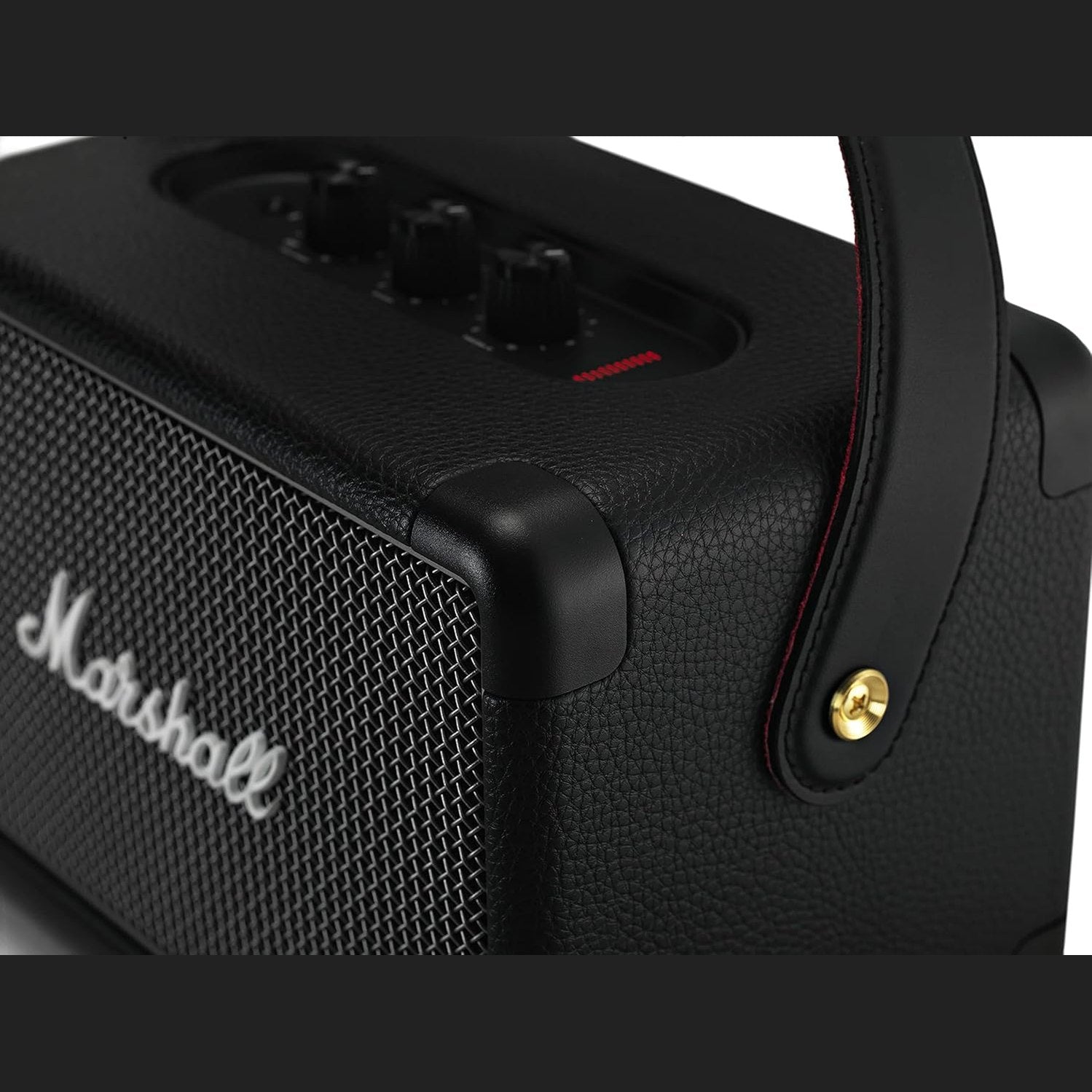 Marshall Kilburn II Portable Bluetooth Speaker with 20+ Hours of Playtime, Wireless & Water Resistant — Black (2 Year Warranty)