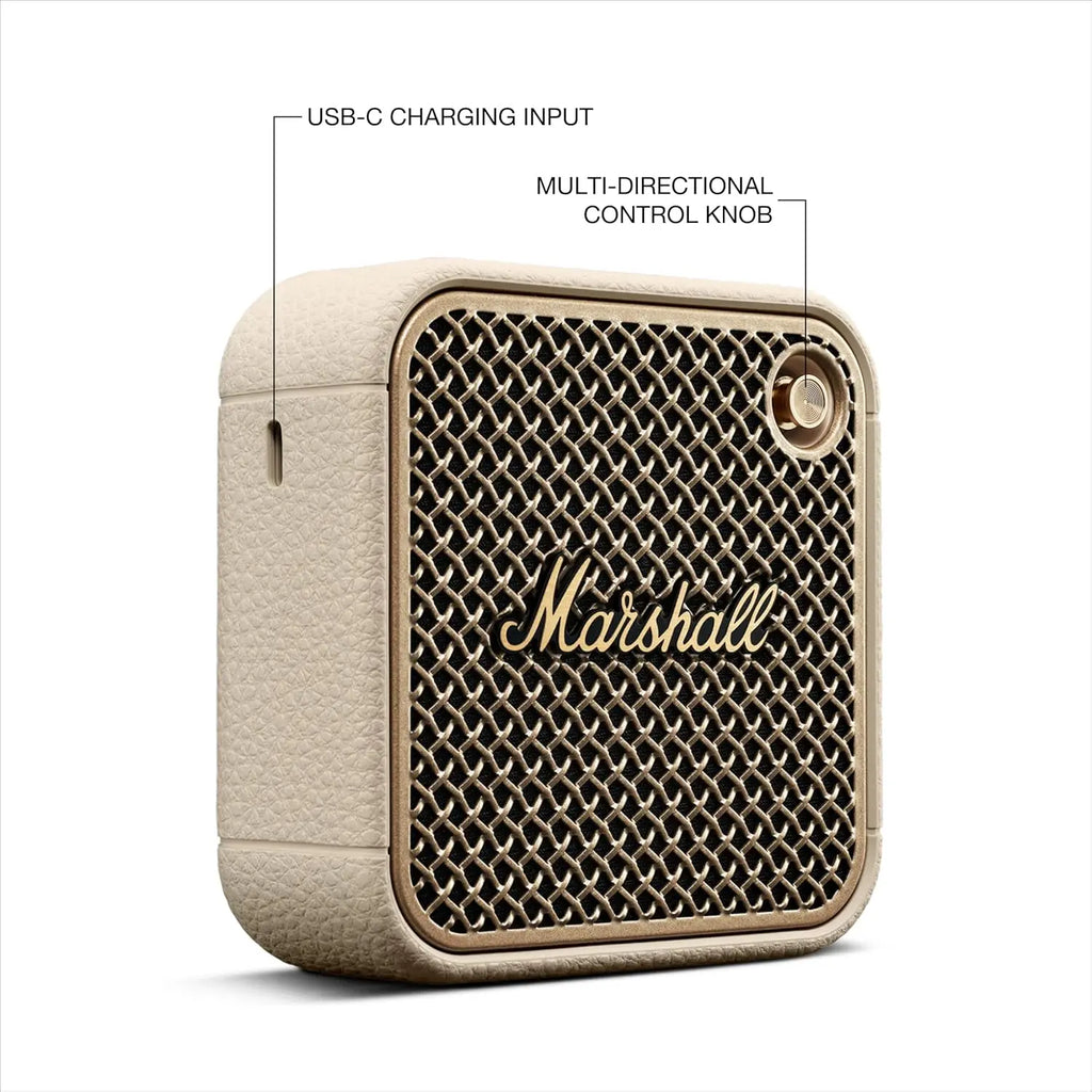 Marshall Willen II Bluetooth Speaker, Cream
