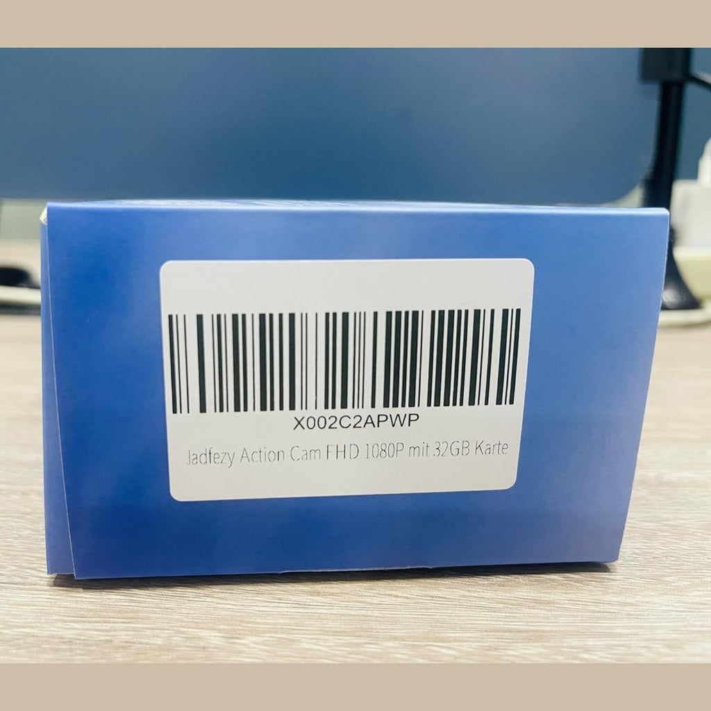 Jadfezy Action Cam FHD 1080P with 32GB Card