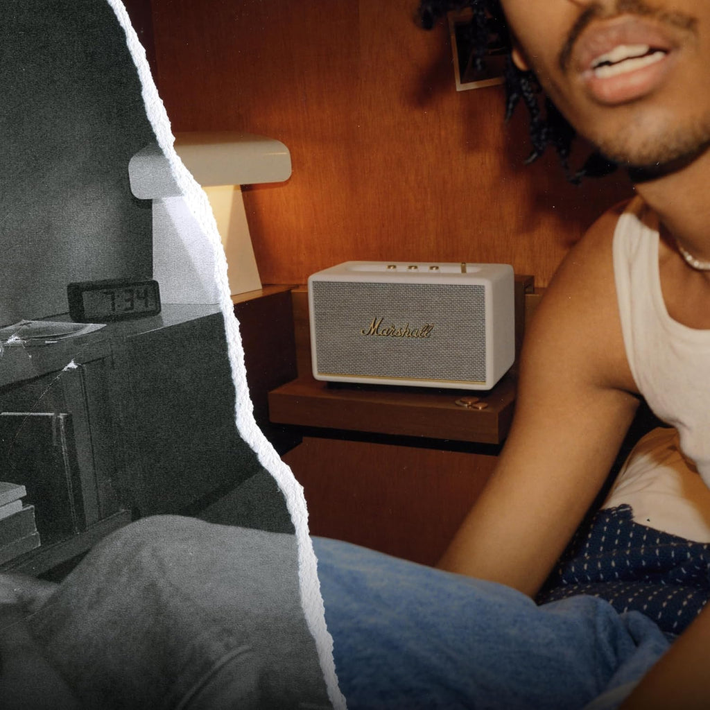 Marshall Acton III 60W Premium Home Wireless Speaker with Bluetooth 5.2 and Multiple Inputs - Enjoy signature Marshall sound | Cream
