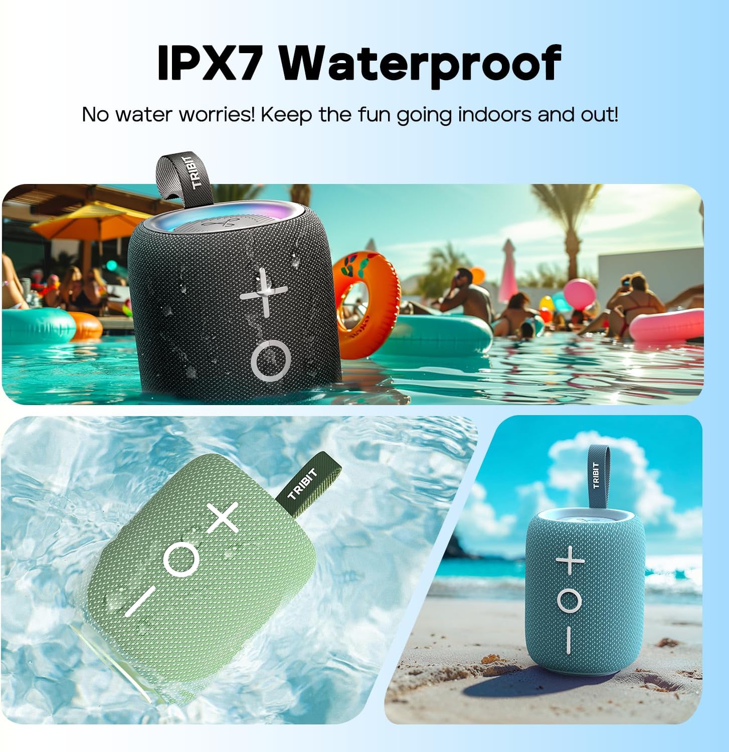 Tribit Portable Bluetooth Speaker StormBox Mini SE