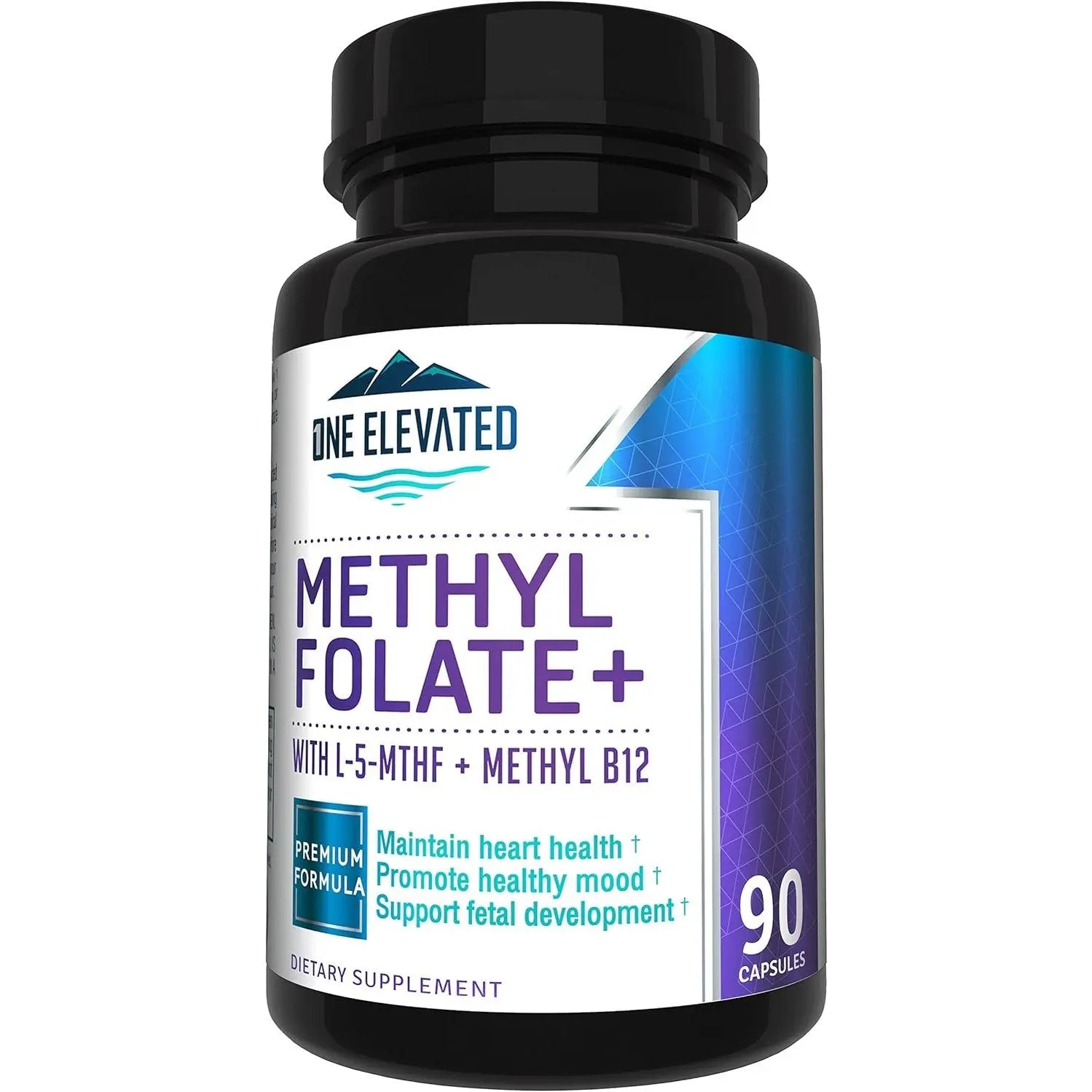 Double Strength & Most Bioactive Methyl Folate! Uniquely Formulated with Highest Pharmaceutical Grade Methylcobalamin (B12), Niacin, B1, B2 B6. Works Synergistically for Max Results-3 Month Supply