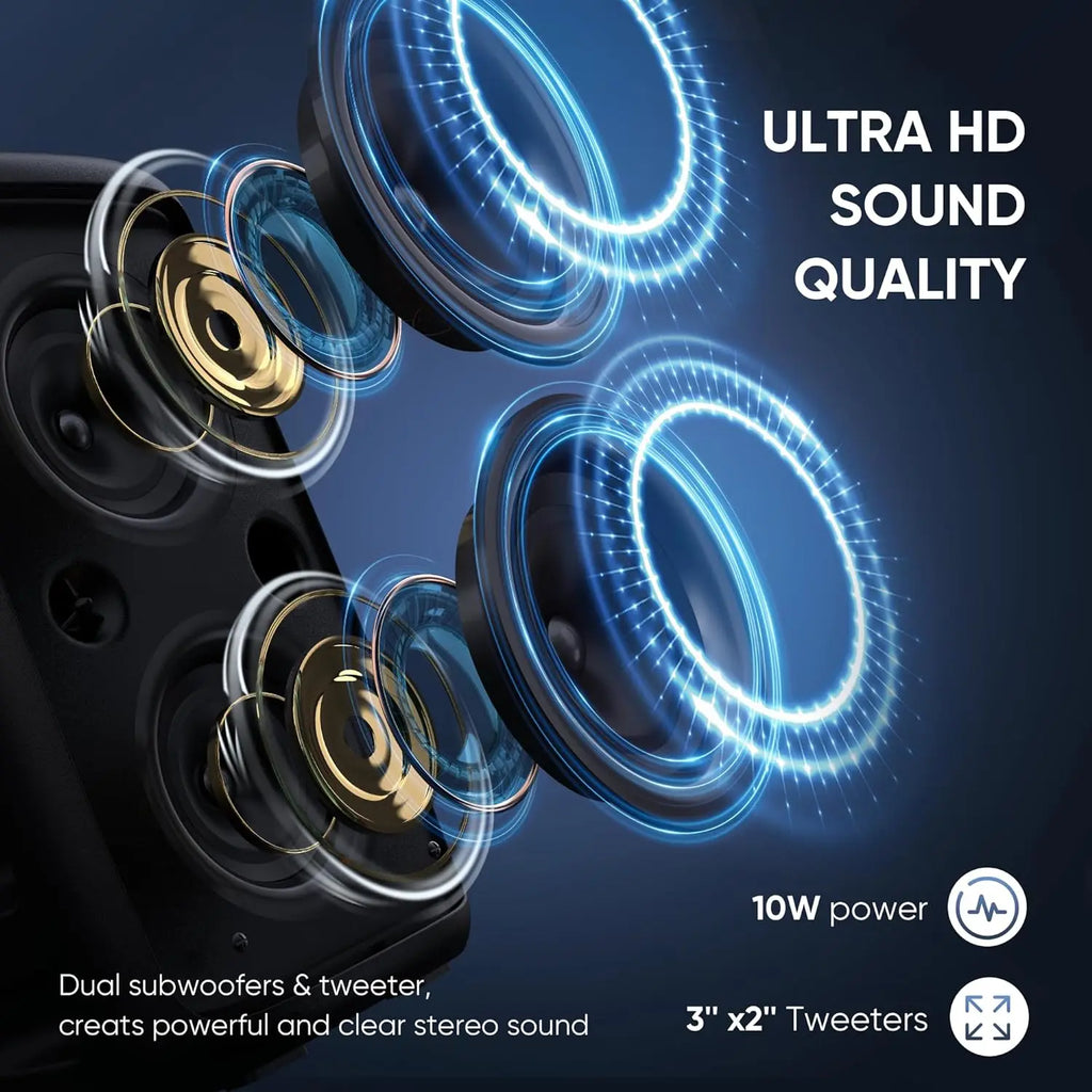 Karaoke Machine for Adults and Kids,Peski Portable Bluetooth Speaker with 1 Wireless Microphone and 1 Wired Mic,Rechargeable Powered Dj/PA Speaker System with TF Card,AUX in,REC,TWS for Birthday Party