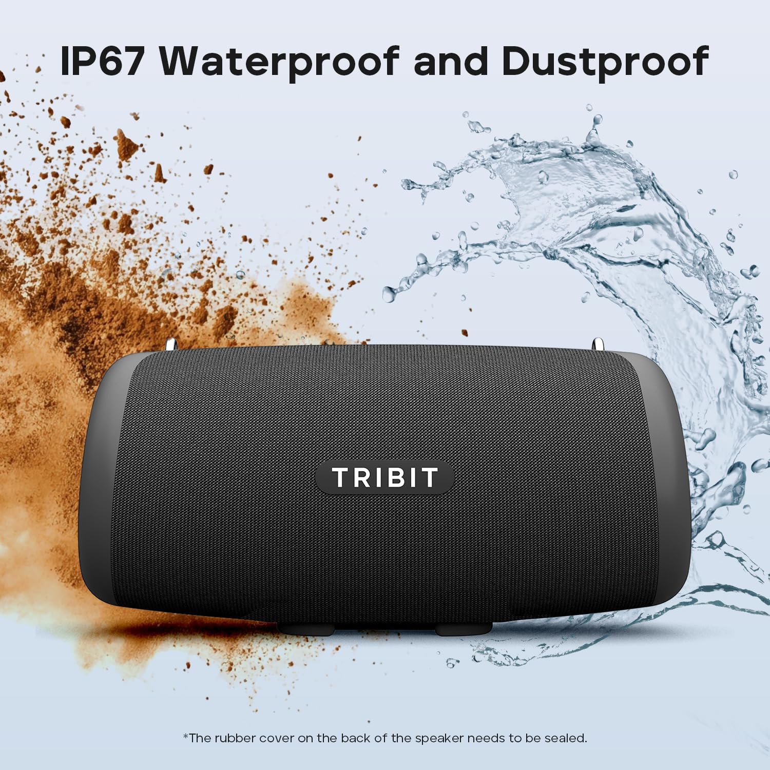 Tribit Portable Bluetooth Speaker StormBox Lava