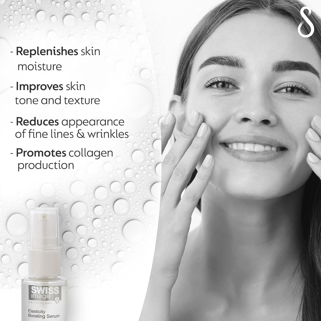 Swiss Image Anti Age Face Serum 30 ml| Collagen Boosting Formula, Reduces Wrinkles & Fine Lines, Firming & Hydrating, Lightweight Anti-Aging Serum for Smooth & Youthful Skin| Swiss Made