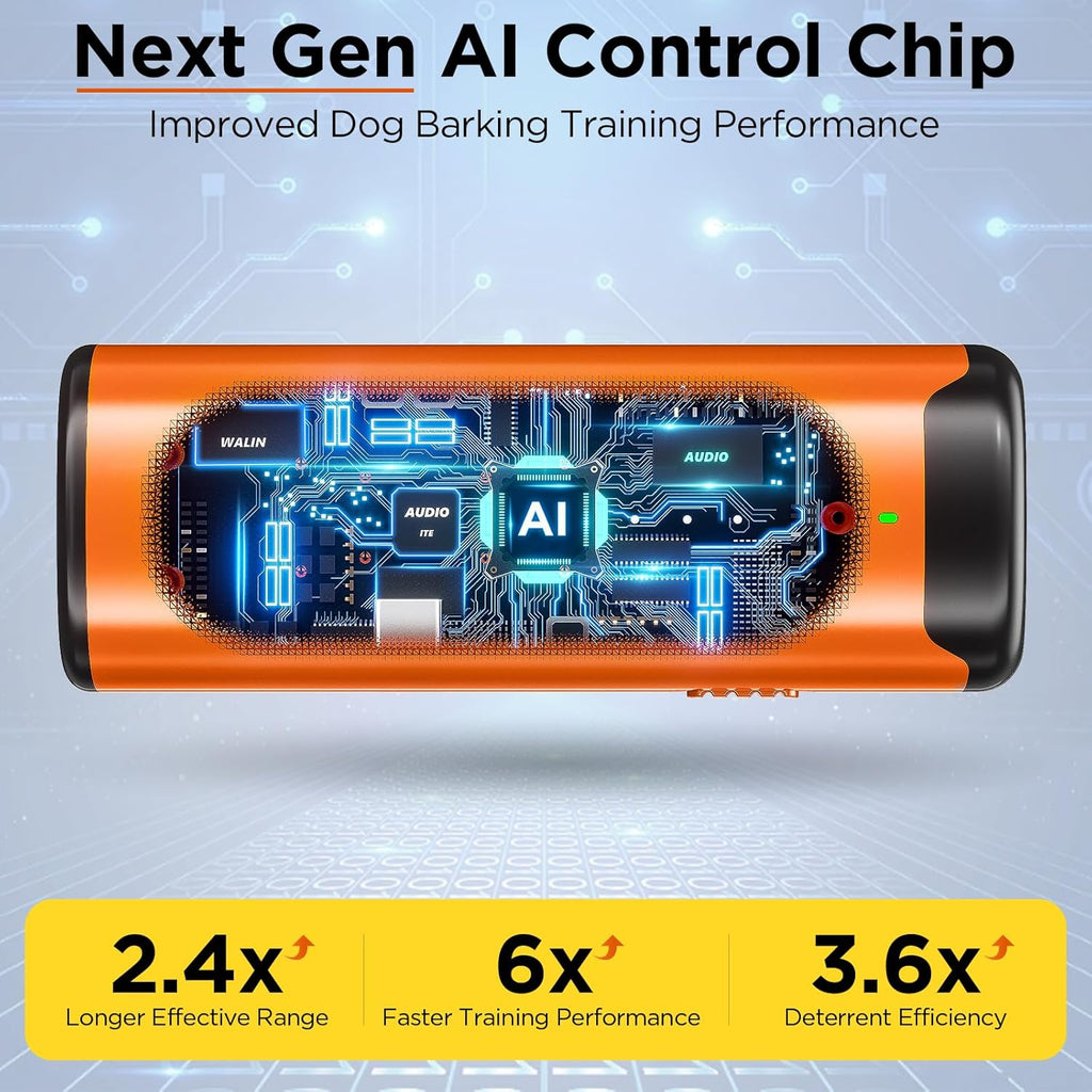 2024 Dog Bark Deterrent Device, Anti-Bark Device for Dog Training & Behavior Aid, No Need to Yell or Pat, Simply Point at The Dog Within 35ft, Ultra-Bright LED Flashlight | Bark Collar Alternative