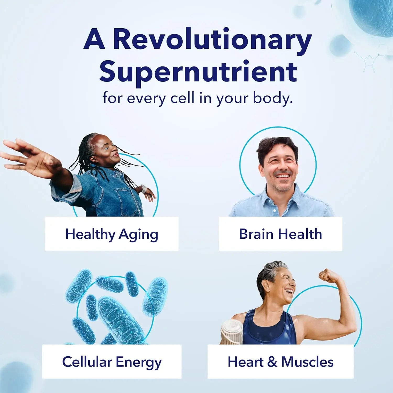 TRU NIAGEN NAD+ supplement benefits for healthy aging brain health cellular energy and muscle support