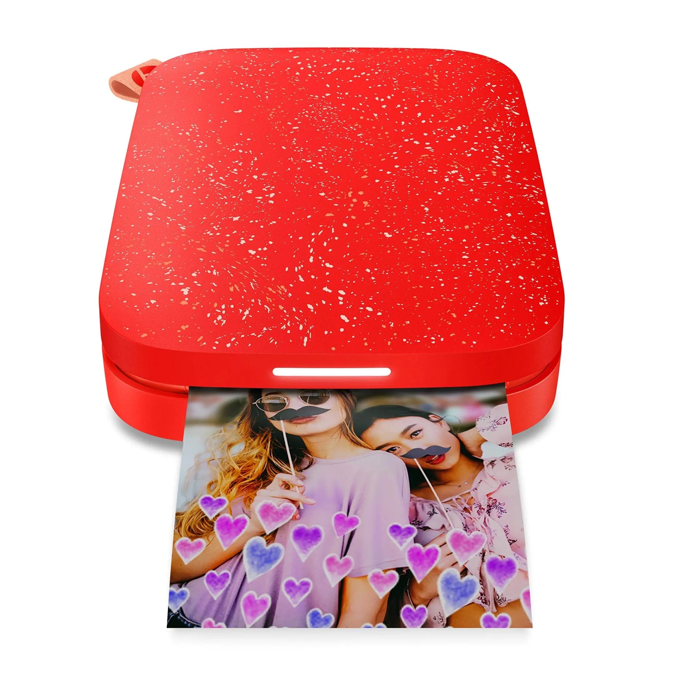 HP Sprocket Portable 2x3 inch Instant Photo Printer (Lilac) Print Pictures on Zink Sticky-Backed from your iOS & Android Device