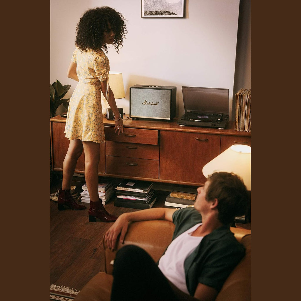 Marshall Worburn II Bluetooth Speaker Delivering The Power of Live Music — Black (2 Year Warranty)