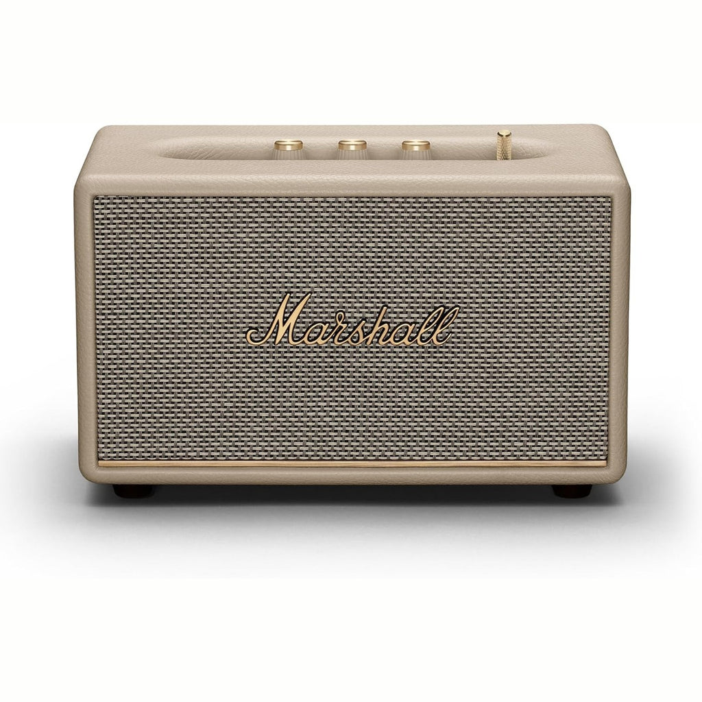 Marshall Acton III 60W Premium Home Wireless Speaker with Bluetooth 5.2 and Multiple Inputs - Enjoy signature Marshall sound | Cream